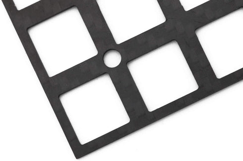 KPREPUBLIC carbon fiber plate for JJ40 BM40 40% custom keyboard Mechanical Keyboard Plate support mx edition (BM40 Carbon Fiber Plate x1)...