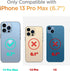 Hippie Vintage Aesthetic Collage Phone Case Compatible with iPhone 13 Pro Max?Hippie Sun Butterfly Flower Pattern Slim Shockproof TPU Bumper Prote...