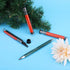 Charcoal Pencil, 4mm Sketch Flat Lead Mechanical Pencil Art Sketching Calligraphy Marking Tool with Charcoal Pencil Core...