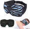 Sleep Eye Mask with Bluetooth Headphones, 3D Music Sleeping Headphones Wireless Bluetooth Sleep Mask with Adjustable Ultra Thin Stereo Speakers Li...