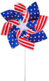 4th of July Pinwheels Patriotic Pinwheels American Flag Windmill for Memorial Day Independence Day Party Decorations 10Pcs...