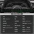 Xizopucy Diamond Leather Bling Steering Wheel Cover, Universal Car Steering Wheel Protector with Crystal Rhinestones Anti-Slip Soft Interior Acces...
