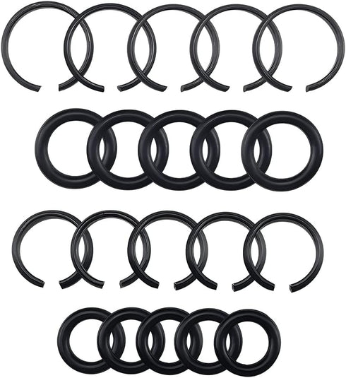 1/2" 3/8" Impact Wrench Retaining Socket Rings & with Ring Wrench o ring for Electric Wrench Air Wrench, Impact friction ring, pull ring?10 sets?...