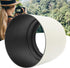 Zyyini Lens Hood, ET-83C ABS White Reversible Camera Lens Shade Digital SLR Camera Lens Sun Shade,for EF 100-400mm f/4.5-5.6L is USM Lens...