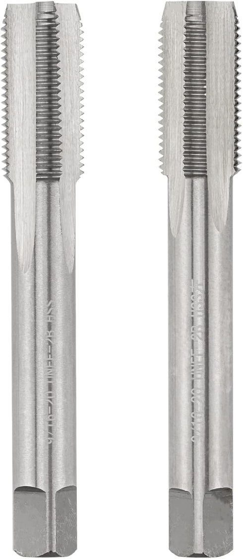 Right and Left Hand 9/16"-20 UN HSS Tap, 9/16 x 20 UN Thread Tap for Bike Crank Repair...
