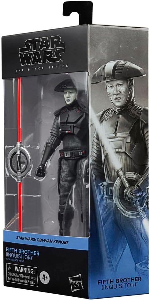 STAR WARS The Black Series Fifth Brother (Inquisitor) Toy 6-Inch-Scale OBI-Wan Kenobi Action Figure, Toys Kids Ages 4 and Up...
