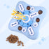 Interactive Dog Puzzle Toys for Large Medium Small Smart Dogs, Squeaky Enrichment Mentally Stimulation Toys for Training, Dog Treat Chew Toy for P...