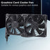 GDSTIME Graphic Card Fans, Graphics Card Cooler, Video Card Fan, PCI Slot Dual 90mm 92mm Fans, VGA Cooler...
