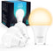 GU24 Dusk to Dawn Outdoor Light Bulbs,Light Sensor A19 LED Bulbs,Photocell Sensor, Automatic On/Off for Indoor/Outdoor Security Lighting,10Watt(90...