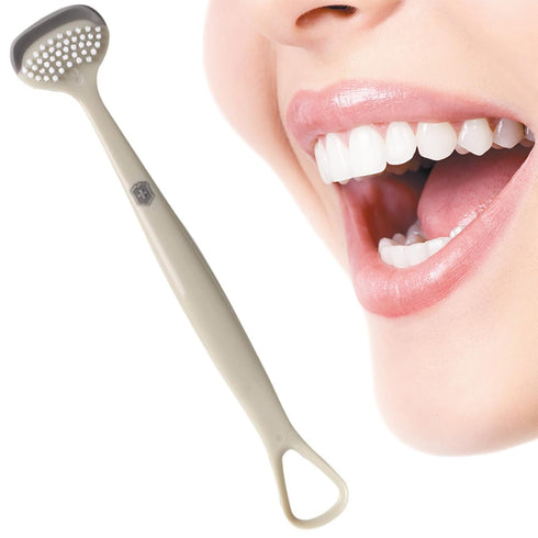 double-headed tongue scraper, hard tongue scraper for adults, reduce bad breath tongue cleaner, suitable for adults and children's tongue cleaner ...