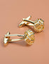 Men's Classic Metal Knot Tuxedo Shirt Cufflinks for Men Bridegroom Wedding Business Clothing Gift with Box...