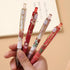 4 Pcs Gel Ink Pens Flower Retractable Pens 0.5mm Black Ink Gel Pens Women Girls Cute Aesthetic Pens Office School Pens (Flower-2)...