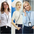 Universal Cell Phone Lanyard, Crossbody Lanyard Adjustable Detachable Nylon Neck Strap, Compatible with All Mobile Phone, with Keychain and 2 Patc...