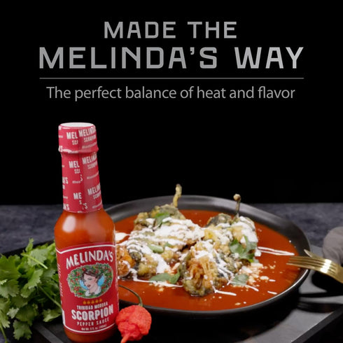 Melinda’s Scorpion Pepper Hot Sauce - Gourmet Scorpion Hot Sauce - Made with Trinidad Moruga Scorpion Pepper, Carrots, Onion & Lime Juice - Keto, ...