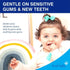 brush-baby BabySonic Infant and Toddler Electric Toothbrush for Ages 0-3 Years - Smart LED Timer and Gentle Vibration Provide a Fun Brushing Exper...