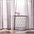 MIULEE 2 Panels Solid Color Plum Purple Sheer Curtains Elegant Grommet Window Voile Panels/Drapes/Treatment for Bedroom Living Room (54X84 Inch?Pl...