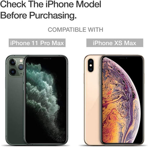 Trianium (3 Packs) Screen Protector Designed for Apple iPhone 11 Pro Max, iPhone XS Max (6.5" 2018) Premium HD Clarity 0.25mm Tempered Glass Scree...