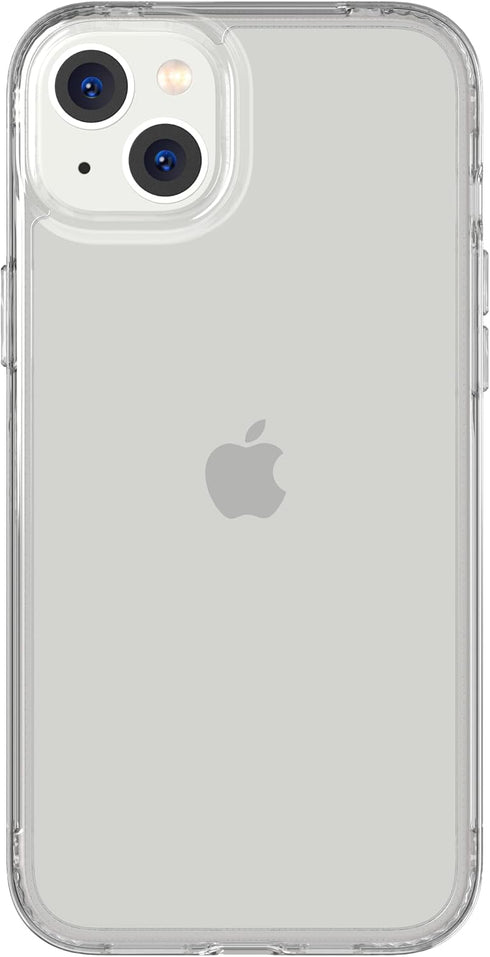 tech21 iPhone 14 Plus Evo Clear – Scratch-Resistant, Shock-Absorbing Clear Phone Case with 12ft Multi-Drop Protection...