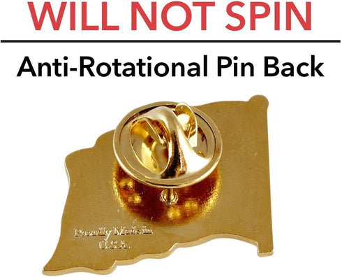 American Flag Lapel Pin Proudly Made in USA (1 Piece)...
