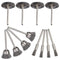 60 Pieces Wire Cup Brush Set,Vankcp Power Rotary Tool Buffing Wheels Small Wire Brushes Set for Drill Grinder Rotary Tools...
