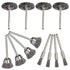 60 Pieces Wire Cup Brush Set,Vankcp Power Rotary Tool Buffing Wheels Small Wire Brushes Set for Drill Grinder Rotary Tools...