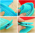 2 Pcs Clip on Strainers, Pot Strainer for Pasta Meat Vegetables Fruit, Silicone Strainer - Fit All Pots and Bowls....