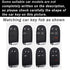 ontto Car Key Fob Cover Fit for Jeep Grand Cherokee Key Remote Metal Frame and Leather Key Shell Full Protector Fit for Dodge Challenger Charger D...