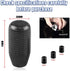 RYANSTAR Universal Gear Shift Style Knob,Car Modified Carbon Fiber Stand Head Manual Transmission Shift Lever Knob Head Wave Stick Shift Knob...