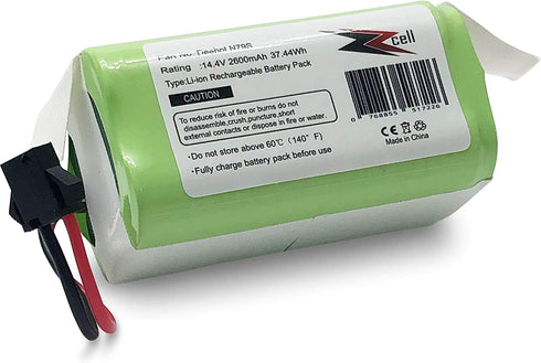 ZZcell® Battery Replacement for Ecovacs Deebot RoboVac N79S, N79, N79SE, N79W, DN622.11, DN622.31, 600, 601, 605, 661 Vacuum...