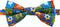 Jacob Alexander Men's Happy Hanukkah Squares Star of David Menorah Dreidel Scroll Adjustable Pre-Tied Banded Bow Tie...