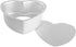 Fat Daddio's PHT-L83 Anodized Aluminum Removable Bottom Heart Cake Pan, 8 x 3 Inch...