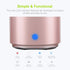 EWA A106 Portable Mini Bluetooth Speaker, Enhanced Bass and High Definition Sound, Portable Design, for iPhone, iPad,Nexus,Laptops and More (Roseg...