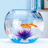 4.33 inches Aquarium Plastic Plants Fish Tank Costume (Purple)-2Pcs...