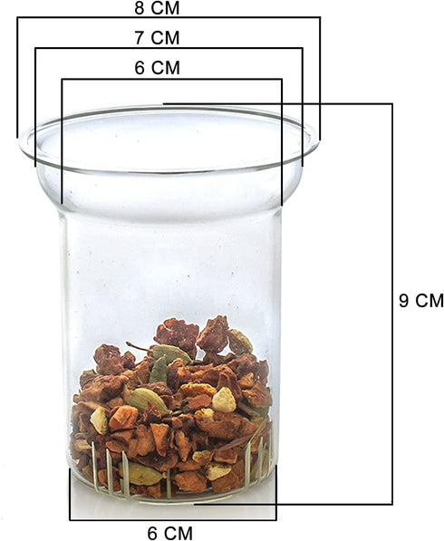 Teabloom Replacement Loose Tea Glass Infuser for Teabloom Celebration Teapot - Spare Part...