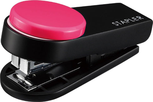 Max HD-10XS/P Portable Stapler, Color Gimmick, 10 Pieces, Pink...