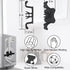 Cord Organizer for Kitchen Appliances, 6 PCS Sticky and Sturdy Cord Wrapper, Kitchen Appliance Cord Organizer Stick on Small Appliances, Mixer, Pr...