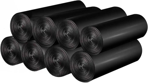 60 Count Small Trash Bag,2 Gallon Black Trash Bag for Bathroom Bedroom Kitchen Office Car (60)...