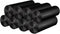 60 Count Small Trash Bag,2 Gallon Black Trash Bag for Bathroom Bedroom Kitchen Office Car (60)...
