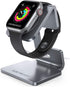 Lamicall Stand Suit for Apple Watch, Charging Stand : Desk Watch Stand Holder Charging Dock Station Compatible with Apple Watch Series 7/SE 45mm 4...