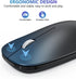 OMOTON Bluetooth Mouse for iPad and iPhone (iPadOS 13/ iOS 13 and above), Ultra-Thin Wireless Mouse Compatible with Bluetooth Enabled Computer, La...