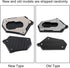 Ejoyous CNC Motorcycle Side Kickstand Foot Side Stand Extension Pad Plate for R1200GS LC 13-16 / R1200GS Adventure LC 14-16...