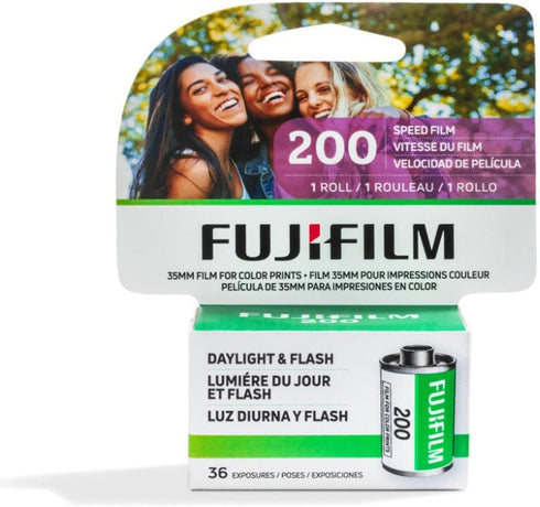 Fujifilm Fujicolor 200 Color Negative Film (35mm Roll Film, 36 Exposures)(Pack of 1)...
