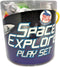 WARM FUZZY Toys Kids Tub of 7 Realistic Astronaut Figurines, 1 Tub & Playmat - Engaging Educational Playtime - Ultimate Fun & Learning Experience ...