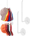 Hat Rack for Wall 2 Pack, Stainless Steel Adhesive Hat Hanger Hooks Holder for Baseball Caps, Multi-Purpose Strong Hook Organizer Can Hold More Th...
