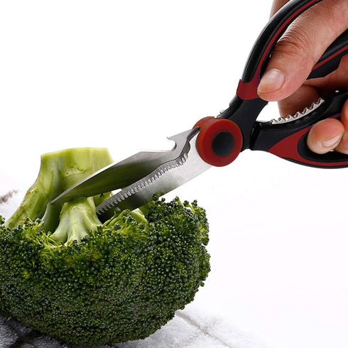 Kitchen Shears, Acelone Premium Heavy Duty Shears Ultra Sharp Stainless Steel Multi-function Kitchen Scissors for Chicken/Poultry/Fish/Meat/Vegeta...