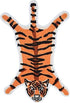 Tiger Print Rug,Cute Faux Tiger Rug Small Area Rugs for Home Decor Fluffy Animal Print Kids Carpet for Livingroom Bedroom,Orange 1.8x2.8 ft / 21.6...
