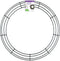 FloraCraft Wire Wreath Form 20 Inch Green...