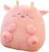 Dragon Stuffed Animal Plush Toy - Chubby & Adorable Plushie Bolster Doll for Kids - Accompanied Sleeping Ragdoll for Children (Pink,Small-11 inch)...