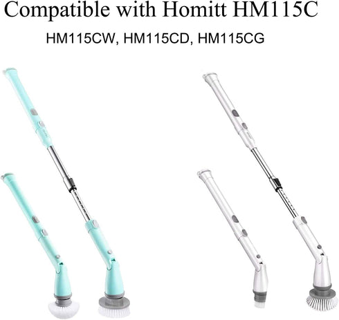 WUKUR Charger for Homitt Electric Spin Scrubber, AC Adapter for Homitt Scrubber HM115C, HM115CW, HM115CD,HM115CG HM204C and More, Replacement Homi...
