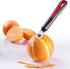 Westmark Orange Peeler Gallant, 7.5 x 1.1 x 0.8, Black/Silver/Red...